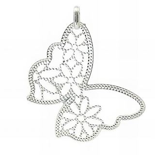 Foto de 20-013 - COLGANTE PLATA MARIPOSA CALADA 29X23MM
