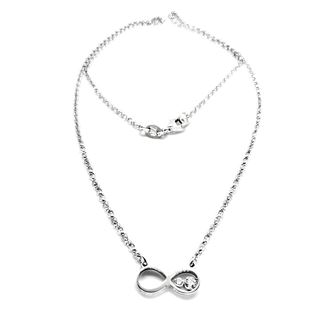 Foto de 20-18G - GARGANTILLA PLATA INFINITO CIRCONITA 14MM 42CM