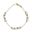 Foto de 10-401-1322 - PULSERA BICOLOR COMBINADA 5MM 19CM (2,50gr) 18K