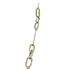 Foto de 10-401-1322 - PULSERA BICOLOR COMBINADA 5MM 19CM (2,50gr) 18K