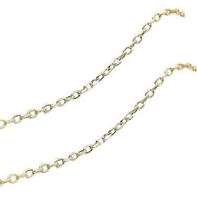 Foto de 10-34-7974-40 - CADENA FORZADA REDONDA 1MMX40CM (1,85gr) 18K