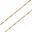 Foto de 04-003179-45 - CADENA LAPIDADA 45CM (1,35gr) 18K