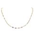Foto de 04-003179-45 - CADENA LAPIDADA 45CM (1,35gr) 18K