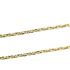 Foto de 10-604-259-50 - CADENA TRAVESINO FACETADA 3MM 50CM (5,85gr) 18K**