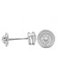 Foto de 51-2012554 - PENDIENTES CHATÓN 3-5MM O.B. 18K