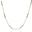 Foto de 10-401-1319G - GARGANTILLA BARRAS 2MM 45CM (ANILLA A 3CM) (3,33gr) 18K**