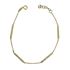 Foto de 10-401-1319G - GARGANTILLA BARRAS 2MM 45CM (ANILLA A 3CM) (3,33gr) 18K**