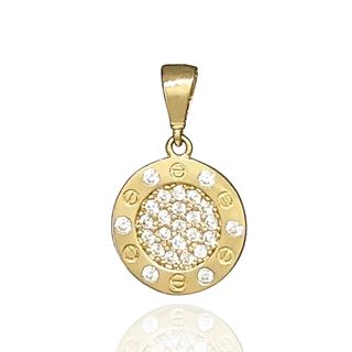 Foto de 10-636-779 - COLGANTE CIRCONITA TORNILLOS 12MM 18K**