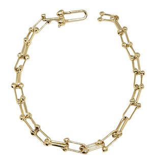 Foto de 10-139-4202 - PULSERA ESTRIBOS BOLAS 4MM 19CM (5,30gr) 18K**