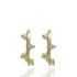 Foto de 62-1177 - PENDIENTES ARO CIRCONITA 1.5X5X13MM 18K