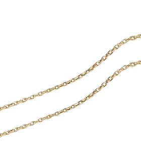 Foto de 10-34-7974-50 - CADENA FORZADA REDONDA 1MMX50CM (2,30gr) 18K
