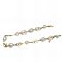 Foto de 99-PU-039 - PULSERA PERLAS VIRGEN NIÑA 5MM 16.5CM 18K