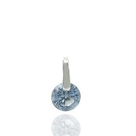 Foto de 00-1004 - COLGANTE PIEDRA AZUL 11MM O.B. 18K
