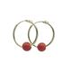 Foto de 00-1X14-C - CRIOLLAS CORAL 4MM TUBO 1X14MM 18K