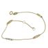 Foto de 28-207542 - PULSERA TRICOLOR LAPIDADA 2.15MM 19CM (ANILLA A 2CM) 18K