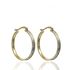 Foto de 04-492-18 - CRIOLLAS BICOLOR LAPIDADAS 3X18MM EXTERIOR 18K