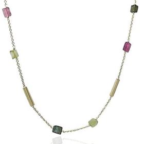 Foto de 10-649-133G - GARGANTILLA PIEDRAS COLOR 3.5MM 45CM (4,96gr) 18K