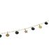 Foto de 45-34 - PULSERA PIEDRAS ÓNIX 5MM 18.5CM (ANILLA A 2.5CM) 18K