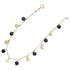 Foto de 45-34 - PULSERA PIEDRAS ÓNIX 5MM 18.5CM (ANILLA A 2.5CM) 18K