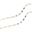 Foto de 04-003179-40 - CADENA LAPIDADA 40CM (1,20gr) 18K