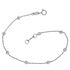 Foto de 45-491B - PULSERA CHATONES CIRCONITA 3MM 18CM (ANILLA A 1.5CM) O.B. 18K