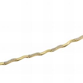 Foto de 28-0029 - PULSERA CIRCONITA 2.20MM 19CM (5,11gr) 18K