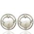 Foto de 71-3445B - PENDIENTES PERLA CIRCONITA 13MM O.B. 18K