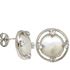 Foto de 71-3445B - PENDIENTES PERLA CIRCONITA 13MM O.B. 18K