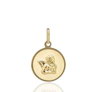 Foto de 10-152-598 - MEDALLA BEBÉ ÁNGEL 12MM 18K