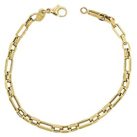 Foto de 10-466-209 - PULSERA ESLABONES ALARGADOS 4MM 19CM (4,47gr) 18K