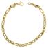 Foto de 10-466-209 - PULSERA ESLABONES ALARGADOS 4MM 19CM (4,47gr) 18K