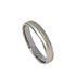 Foto de 10-351-043-13 - ALIANZA BICOLOR FILO BRILLO 4MM 18K