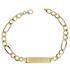Foto de 10-391-066 - PULSERA PLACA HUECA 3X1 6.5MM (PLACA 7X32MM) 21CM (8,00gr)
