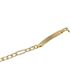 Foto de 10-391-066 - PULSERA PLACA HUECA 3X1 6.5MM (PLACA 7X32MM) 21CM (8,00gr)