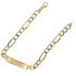 Foto de 10-391-066 - PULSERA PLACA HUECA 3X1 6.5MM (PLACA 7X32MM) 21CM (8,00gr)