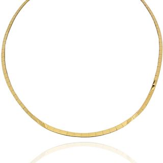 Foto de 10-785-060G - GARGANTILLA BRILLO 2MM 45CM (10,23gr) 18K**