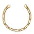 Foto de 28-2296 - PULSERA COMBINADA 6MM (10,68gr) 20CM 18K**