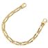 Foto de 28-2296 - PULSERA COMBINADA 6MM (10,68gr) 20CM 18K**