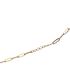Foto de 28-0034 - PULSERA COMBINADA 17CM (ALARGADOR 2CM) 18K**