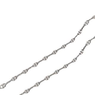 Foto de 20-RLL50X40 - CADENA PLATA LAPIDADA CALIBRE 50 2.5MMX40CM