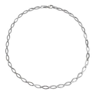 Foto de 38-800000G - GARGANTILLA PLATA 5MM MATE-BRILLO 45CM