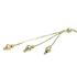 Foto de 14-1600 - GARGANTILLA TOPO BOLAS MOTIVO 5CM 45CM (4,62gr) 18K