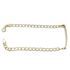 Foto de 10-00-6600 - PULSERA PLACA BICOLOR (PLACA 5X30MM) 18.5CM (2,84gr) 18K