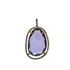 Foto de 71-4643CM - COLGANTE PIEDRA COLOR MORADO 20MM 18K