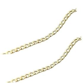 Foto de 04-020031-60 - CADENA BARBADA HUECA 3MMX60CM (5,33gr) 18K