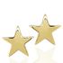 Foto de 28-9190 - PENDIENTES ESTRELLA 8MM 18K