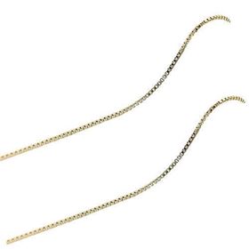 Foto de 04-255-40 - CADENA VENECIANA 0.75MMX40CM (1,64gr) 18K