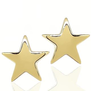 Foto de 28-9186 - PENDIENTES ESTRELLA 12MM 18K