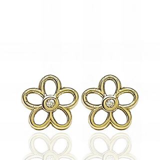 Foto de 51-2003462 - PENDIENTES FLOR CIRCONITA 7MM