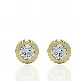 Foto de 51-2002554 - PENDIENTES CHATÓN 3MM-5MM 18K